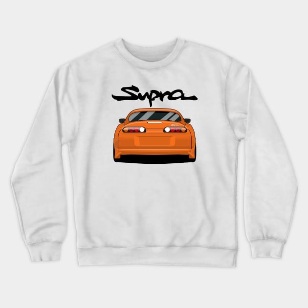 Supra MK4 - Front angle Crewneck Sweatshirt by masjestudio